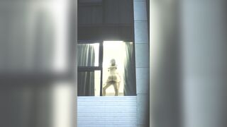 호텔 창문으로 보여주는 커플 ipcam korean porn (4)