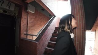 kirakira☆J〇_染みこみTake a chance♡＃顔出し＃青チェ＃逆さ＃盗撮 ipcam