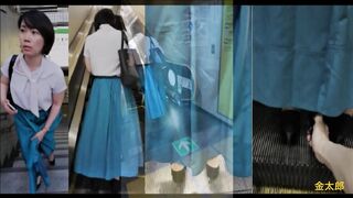 【OL編】 逆さの現場撮り (NO，271) voyeur jp (4)