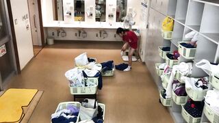 C2の宿泊研修風呂 voyeur jp 170526