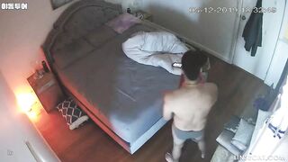 해킹된 가정 감시 카메라 [IP CAMERA] 임신을 시도하는 터키 부부의 트리플 섹스, 남편이 그녀를 성교하는 동안 열심히 자위, 그녀는 korean porn vip ipcam