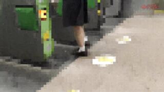 特典有 電車痴漢 台風直撃の日に凛とした美少女の奇跡の神乳に遭遇 初のお風呂挿入でお嬢様を連続潮イカセ 1時間16分 voyeur jp