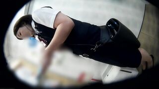 携帯ショップ店員のスカートの奥 vol 01d風 voyeur jp