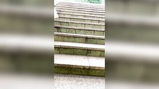 ぷり尻 小柄な白ワンピースお姉さんのぷり尻 voyeur jp