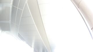 青チェックめくりました⑤ voyeur jp