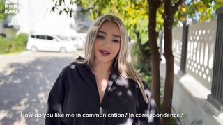 Showed Her Tits And Pussy On The Street On A Date OnlyFans