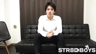 STR8BOYS – SBM 0557 – 【STAFF推奨作品!!】【THE FIRST TAKE 街ナンパ編 】スーツ姿が爽やかイケメンなカリデカ好青年をガチナンで淫猥豹変！終始ギン勃ち！乳首モロ gays str8