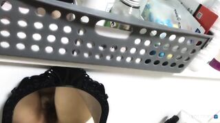 고의지 ! 아랫도리 거울로 반사해서 보여주는 여캠 korean porn vip