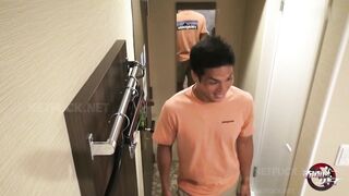 HUNK CHANNEL – SMD 005 – CASE5：がっちり体型短髪男性。妻子持ちノンケが男とやりたくてやってきた gays