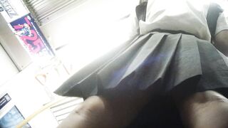 jk逆さ ガッツリ撮れました 6 未経験風女子のパンティー voyeur jp