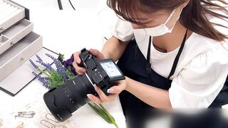 胸ちら 乳首 会社内topクラスの美女 掃除中のおっぱい絶景 voyeur jp