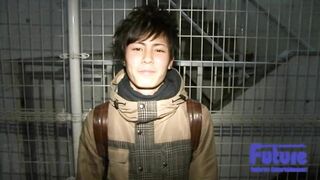 [FUTURE BOY] C1000112 – スタッフも絶賛！正真正銘イケメン面の18歳ジャニ系モデルをガチナンパ成功！ gays