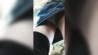 白パン三人娘 超デカ尻くねくね娘がおすすめ voyeur jp