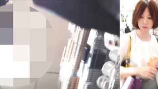 この女の逆さ撮りで暴発しちゃいました105 voyeur jp