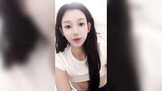 【オタクまる子】九頭美人！黒ストッキング、長脚、脚を広げて自慰、目を転がす！【あるウェブサイトからのオリジナル版】 china 3 (1)