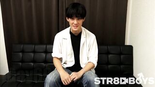 STR8BOYS – SBM 0534 – 身体はザーメンの海!!人生初オナホ&雄フェラに3日振りの超絶大量飛沫激射精！ gays str8