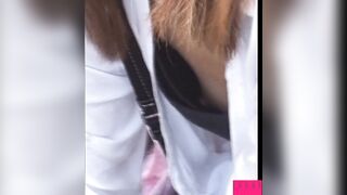 胸チラ 美女の胸チラ 無防備なオッパイいただきます voyeur jp