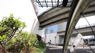 one 01 せいふく女子 自転車とエレベーター voyeur jp