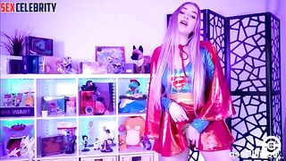 Supergirl jumping on a dildo right now - Sabrina Carpenter solo face swap WPOP ALLPOP