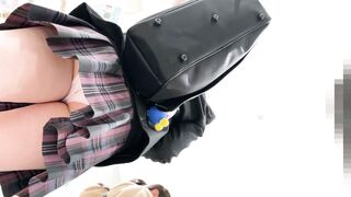 33 黒髪ロングのきゃわたんjk たっぷりピンクp voyeur jp