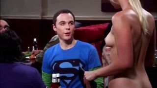 Big Bang Theory - Penny the topless waitress WPOP ALLPOP