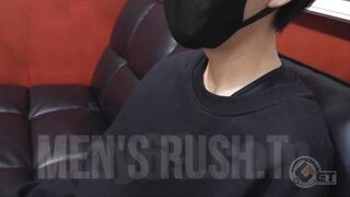 MEN’S RUSH.TV – GT 2616 – 初ディルド挿入でタジタジ！クリっとした目のスリム男子が雄扱きイキ！ gays men-rush