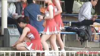 密着 有名美女チアリーダー応援風景 リターンズ その1 voyeur jp