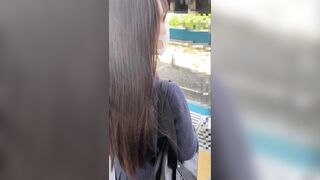 痴漢記録日記vol 92 3人目 清楚系低身長女子校生 voyeur jp