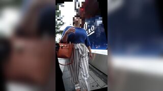 ロン爺の４ｋピタパン女474 バカでかい乳編 voyeur jp