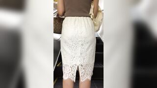 高画質 part2 第１０２弾はレースタイトスカートの誘い ヒールの紐を直す時の体勢がエロ過ぎるキャリアウーマン voyeur jp